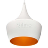 LAMPA wisząca MODERN 306760 Polux metalowa OPRAWA skandynawska zwis biały złoty