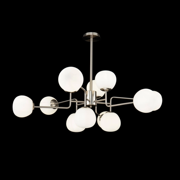Plafoniera LAMPA modernistyczna ERICH MOD221-PL-12-N Maytoni sufitowa OPRAWA modernistyczny plafon molekuły białe