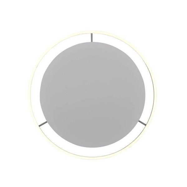 Ledowa lampa sufitowa Ritus 15392-95 Just Light do przedpokoju 28W 3000K aluminium