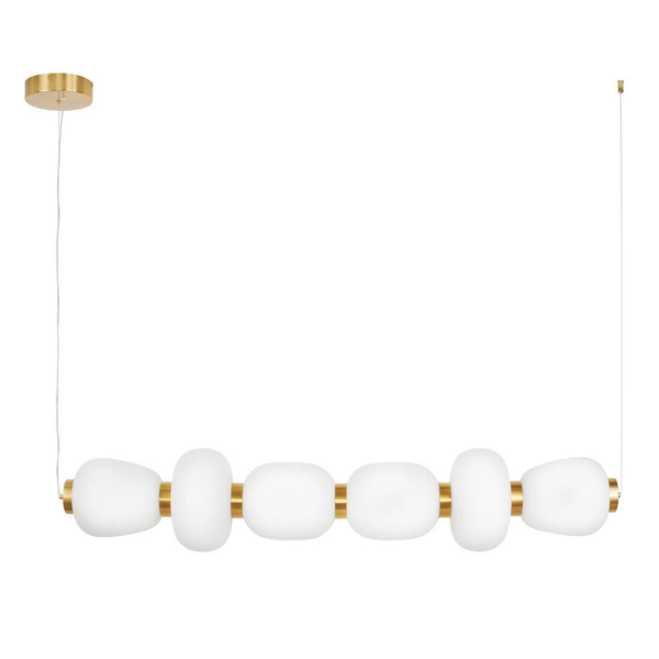 Wisząca lampa BRILLA ST-CP241210-6L GOLD LED 69W 3000K złoty biały