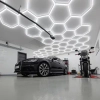 Geometryczny plafon Hexagon HEX-565-Y9-V11-PS1 LED 230W 4000K IP54 biały