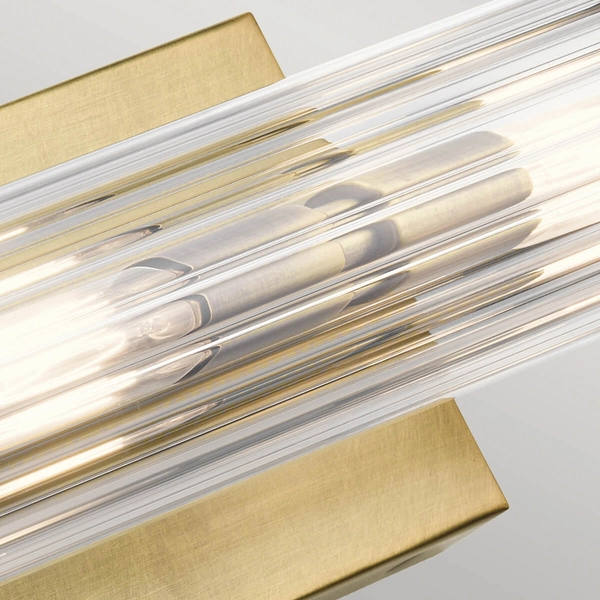 Kinkiet ścienny nad lustro Azores QN-AZORES2-NBR IP44 mosiądz