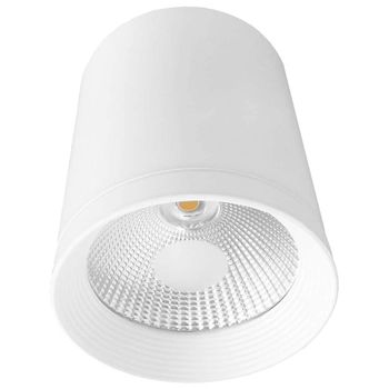 Downlight LAMPA sufitowa ZOVO 1 LP-32015/1SM WH Light Prestige metalowa OPRAWA natynkowa LED 15W 3000K tuba biała