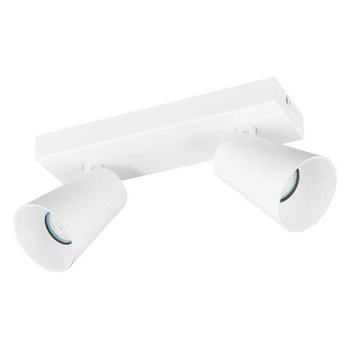 Sufitowa lampa Sharp 817100231 reflektorki tuby do kuchni metalowa biała