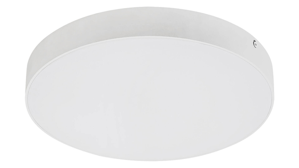 Sufitowa LAMPA plafon TARTU 7893 Rabalux metalowa OPRAWA okrągła LED 18W 2800K - 6000K plafoniera do łazienki IP44 biała