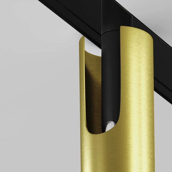 Lampa magnetyczna Focus TR141-2-6W3K-M-BS LED 6W 3000K sufitowa mosiądz