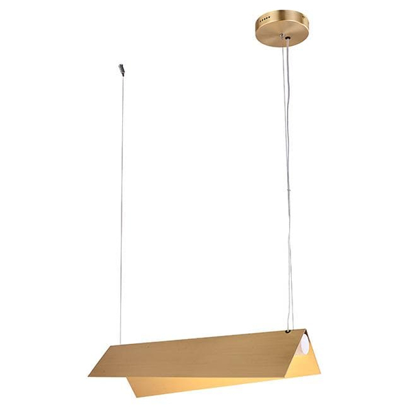 Zwiszana lampa nad wyspe Picco MSE010100126 Moosee LED 12W 3000K metal szkło złoto