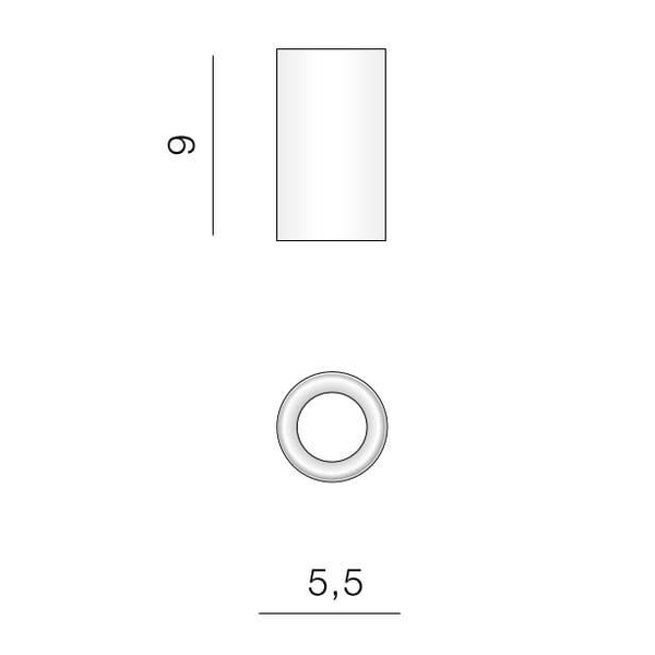 Sufitowa lampa natynkowa Eiger AZ5239 IP54 do salonu złota