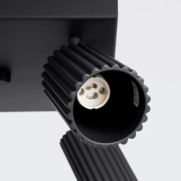 Lampa sufitowa do salonu KARBON SL.1583 tuby regulowane czarne