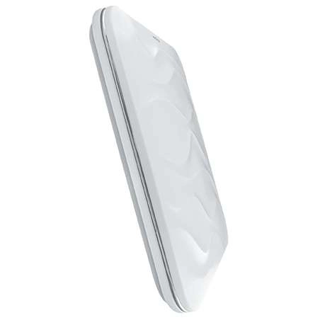 Plafon LAMPA sufitowa KLARA 03618 Ideus łazienkowa OPRAWA kwadratowa LED 48W 4000K we wzory IP44 biała