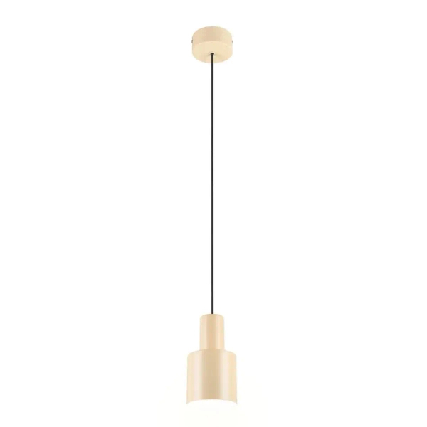 Beżowa lampa Agudo 319400144 tuba sufitowa z regulacją 1x10W E27