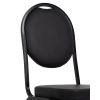 Ergonomiczne krzesło bankietowe Hebe KH1501100312 czarna