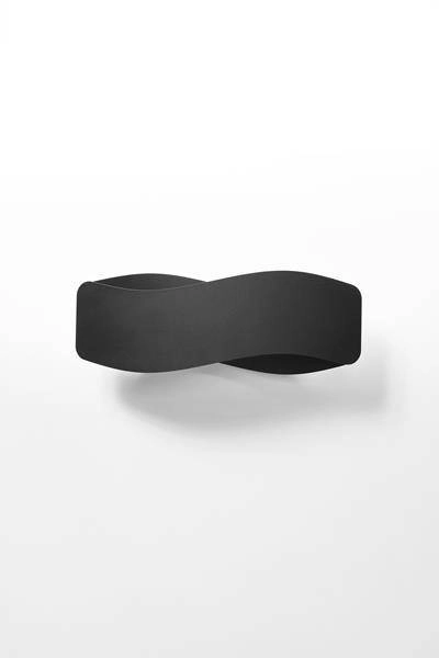 Kinkiet ścienny fala Tila SL.1020 Sollux futurystyczna czarna