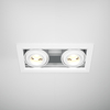 Podtynkowa lampa Metal Modern DL093-02-10W3K-W LED 20W 3000K punktowa biała