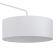 LAMPA sufitowa FALCON 7951 Nowodvorski abażurowa plafoniera biała