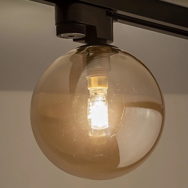 Oprawa systemu szynowego 1-fazowego Tracer 4924 TK Lighting kula bursztynowa
