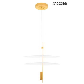 Nowoczesna lampa wisząca Parrot MSE010100244 Moosee LED 11W 3000K złoty biały