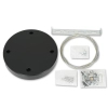 Zawiesie do lamp sufitowych MAQ ML0444 okrągłe czarne