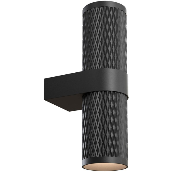 Kinkiet ścienny tuba Focus C069WL-02B Maytoni góra-dół czarny