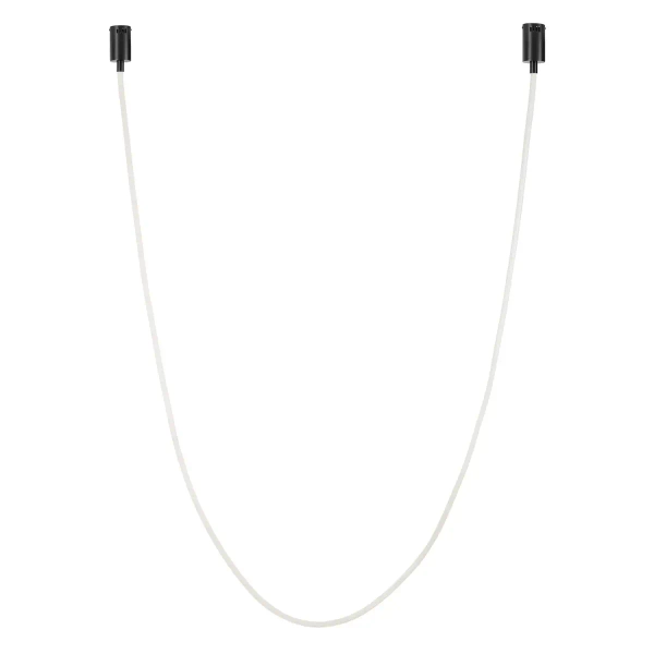 Lampa wisząca nowoczesna SNAKE MD1021-5 biała czarna metal PVC 72W 3000K 5M wąż ledowy