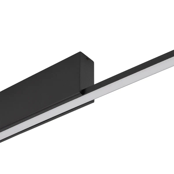 Sufitowa lampa do salonu GIAVELLOTTO 11886 LED 18W 3000K podłużna czarna