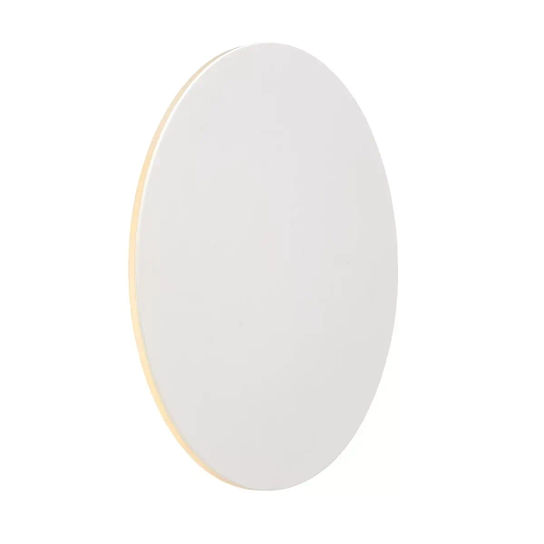 Ścienny kinkiet ledowy Eklyps 46201/08/31 Lucide LED 8W 3000K okrągły biały