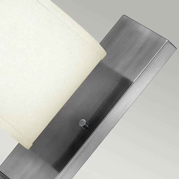 LAMPA ścienna Hampton HK-HAMPTON1 Elstead HINKLEY abażurowy kinkiet biały