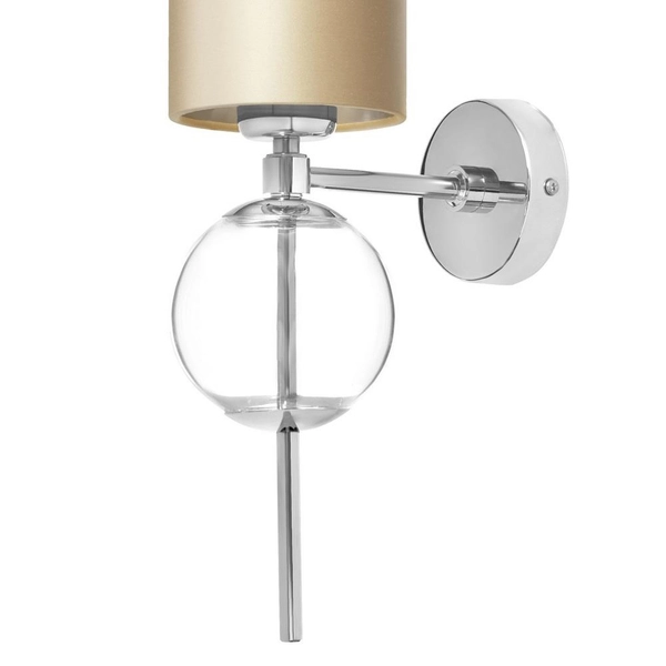 Kinkiet lampa nowoczesna ZOE 21073107 ścienna oprawa szampańska