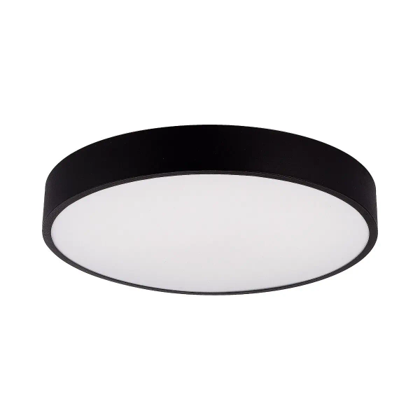 Minimalistyczny plafon NADI MS724-R600 LED 60W 3000-5500K okrągły czarny