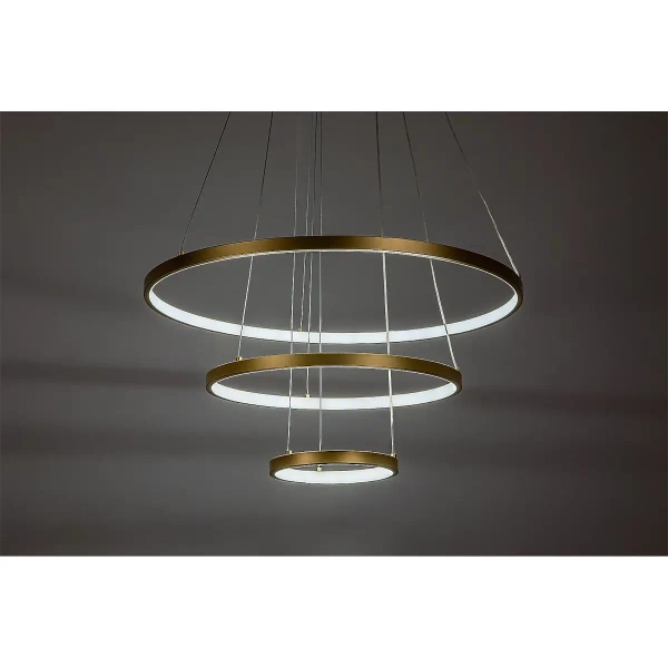 Modernistyczna lampa wisząca Beliza 72349 LED 90W 3000-6500K złoty