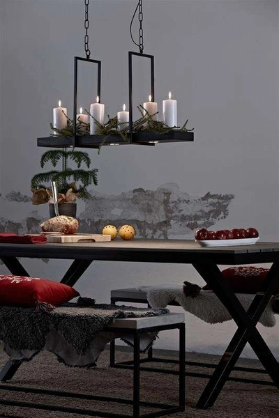 Rustykalna LAMPA belka TRAY 106124 Markslojd metalowa OPRAWA wisząca LED 9W 3000K zwis prostokątny biały