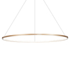 Lampa wisząca pierścieniowa Saturno ML8865 Milagro LED 65W 4000K ring IP44 złoty