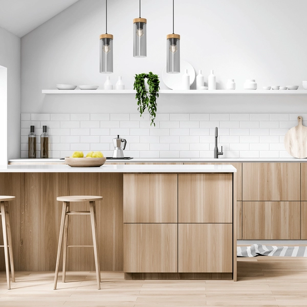 Wisząca lampa Elica MLP8665 kaskada czarna brązowa