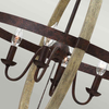 Klasyczna lampa wisząca Middlefield HK-MIDDLEFIELDP4 vintage rdzawa