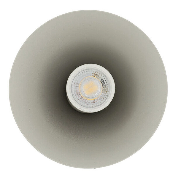 Stożkowa lampa zwieszana ZENITH 11455 szary