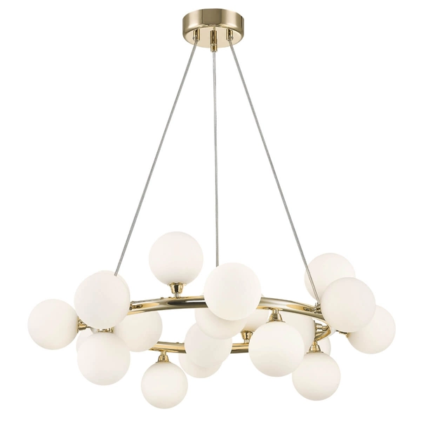 Kulista lampa wisząca Bobo P0462-20C-F7AA Zumaline balls złota
