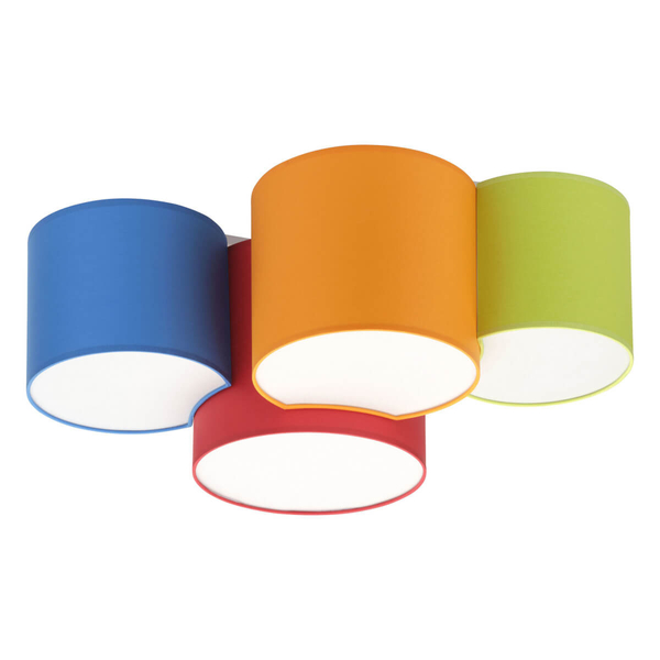 Dziecięca lampa sufitowa Mona 3276 TK Lighting bębenki wielokolorowa