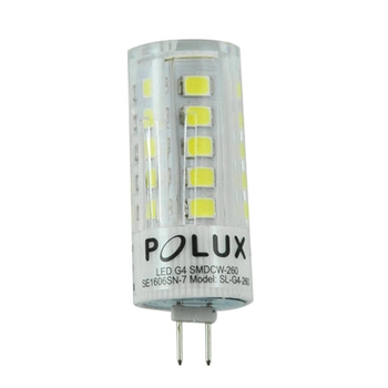 Żarówka LED 306623 Polux G4 sztyft 3W 260lm 12V biała zimna