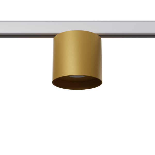 Sufitowa lampa szynowa tuba MIKA MYL.00308 z żarówką 3-fazowa złoty
