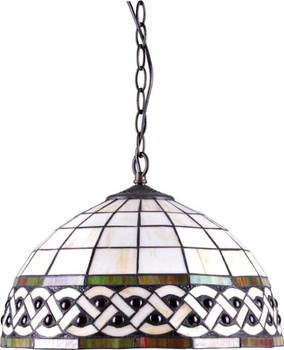 Lampa wisząca K-P162208 pokryta masą perłową multikolor