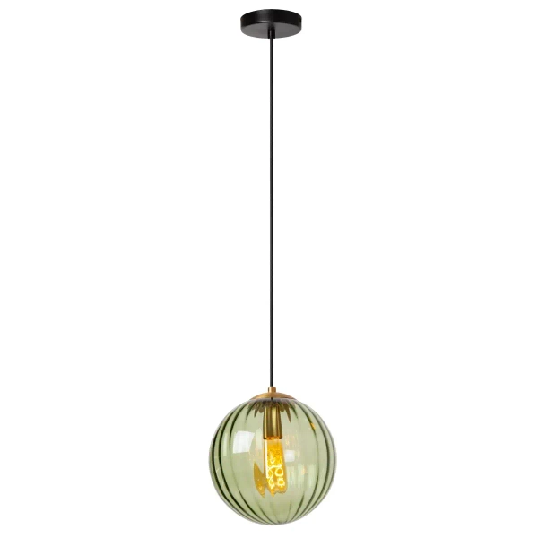 Pojedyncza lampa wisząca MONSARAZ 45493/30/33 Lucide zielony