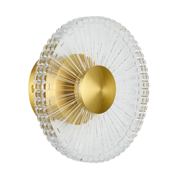 Sypialniany kinkiet ścienny SUNBLAST ST-DL5623W złoty LED 5W 3000K ryfel