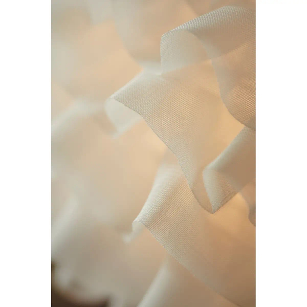 Owalny klosz do lampy Villo 30 2312993201 papierowy biały