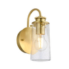 Lampa na ściane Braelyn QN-BRAELYN1-BB Quintiesse IP44 mosiądz