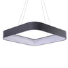 Wisząca lampa Solvent LED 92W sterowana pilotem czarna