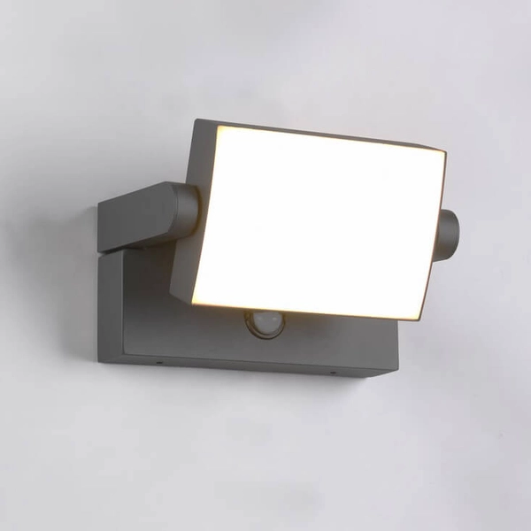 Elewacyjna lampa ścienna Kansas 246869142 IP54 LED 10W 3000K antracyt