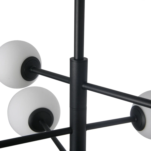 Lampa sufitowa molekułowa Bolti PLC0103-BK Yaskr biała czarna