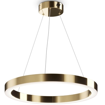 Lampa pierścieniowa wisząca Saturno MOD415PL-L45BS4K LED 45W 3500K złota