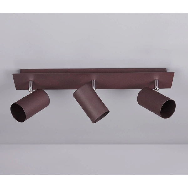 Lampa nasufitowa regulowana MARLEY 802400324 Trio potrójna salonowa miedź