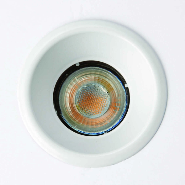 Okrągła oprawa podtynkowa Speculo 80247 Saxby IP65 metalowa biała